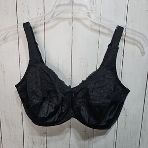 Lilyette Bali Minimizer Bra Tailored Lace Trim Women's Shaping Size 38DDD LY0428